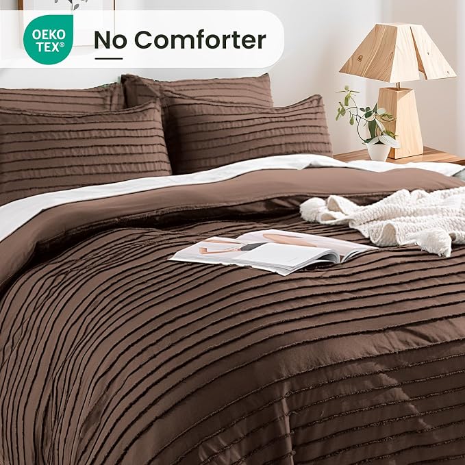 NEXHOME PRO Twin Duvet Cover, 2 Pieces Boho Tufted Duvet Cover Set, Soft and - Image 4