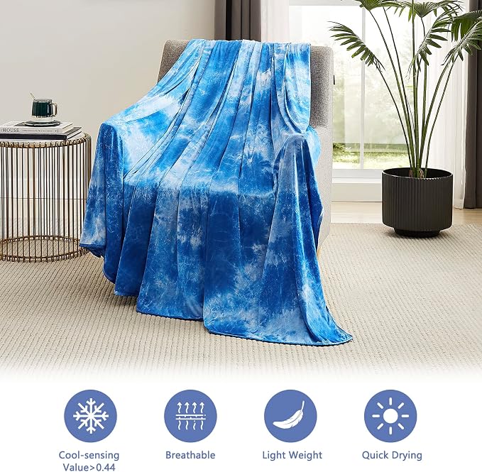 Topcee Cooling Blanket for Hot Sleepers and Night Sweats, 100% Oeko-Tex - Image 6