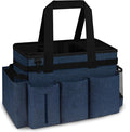 Joe & JoseRin Hot Tub Chemical Storage Bag, Pool Cleaning Caddy Tool Organizers by JoeJoseRin