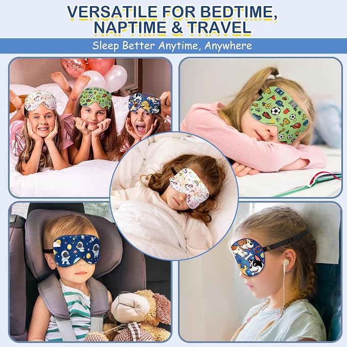 Kids Silk Sleep Mask: 100% Mulberry Silk Eye Mask - Image 7