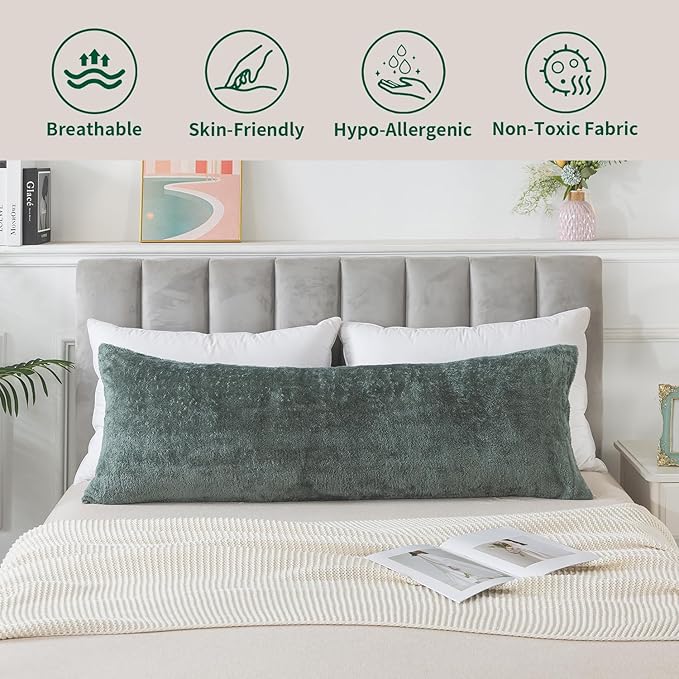 WhatsBedding Memory Foam Body Pillow - Image 6
