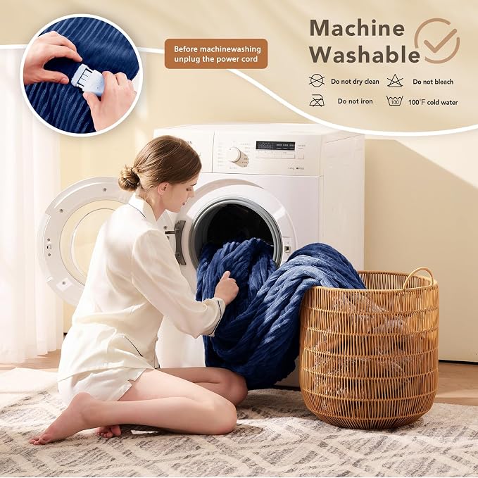 Homemate Electric Heated Blanket King Size - Image 7