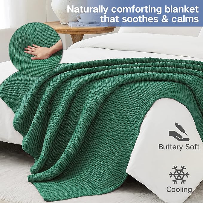 Guohaoi Knitted Weighted Blanket - Image 4