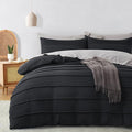 Oli Anderson Black Duvet Cover King Size by OliAnderson