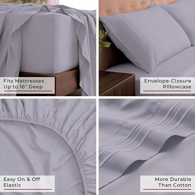 Mellanni King Sheets Set - Image 5