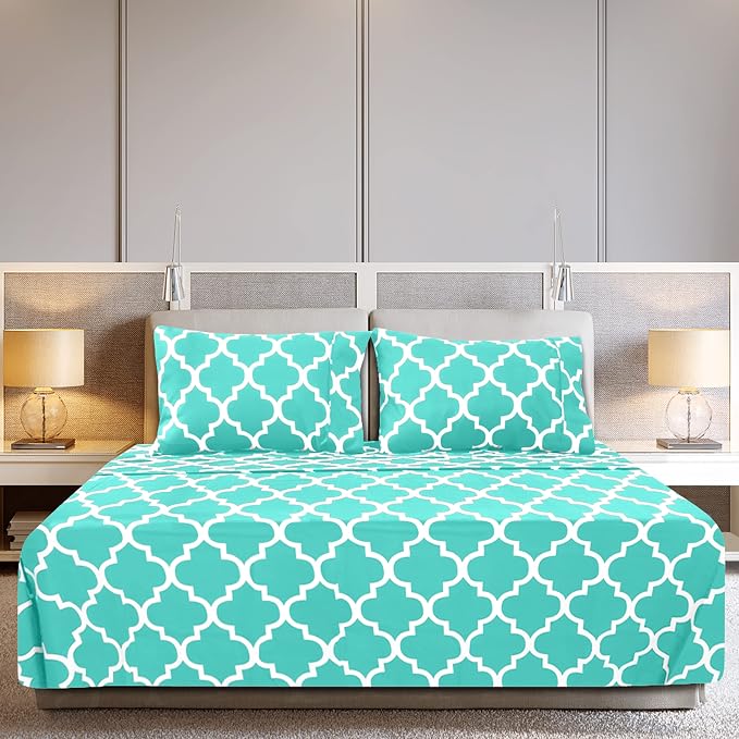 Utopia Bedding Queen Sheet Set, Soft Microfiber 4 Piece Bed Sheets - Image 6