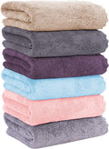 MOONQUEEN 6 Pack Premium Hand Towels by MOONQUEEN