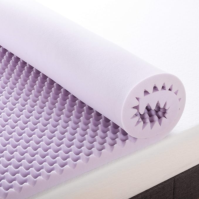 Best Price Mattress 2 Inch Egg Crate Memory Foam Mattress Topper - Image 5