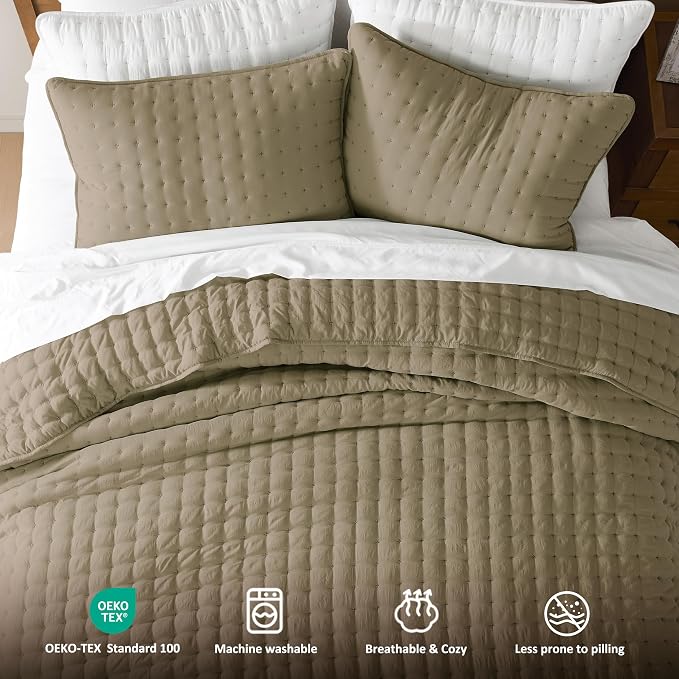 WDCOZY King Size Quilt Bedding Sets - Image 7