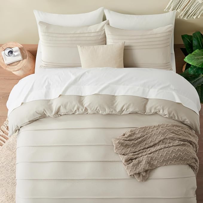 Oli Anderson Linen Grey Duvet Cover King Size - Image 5
