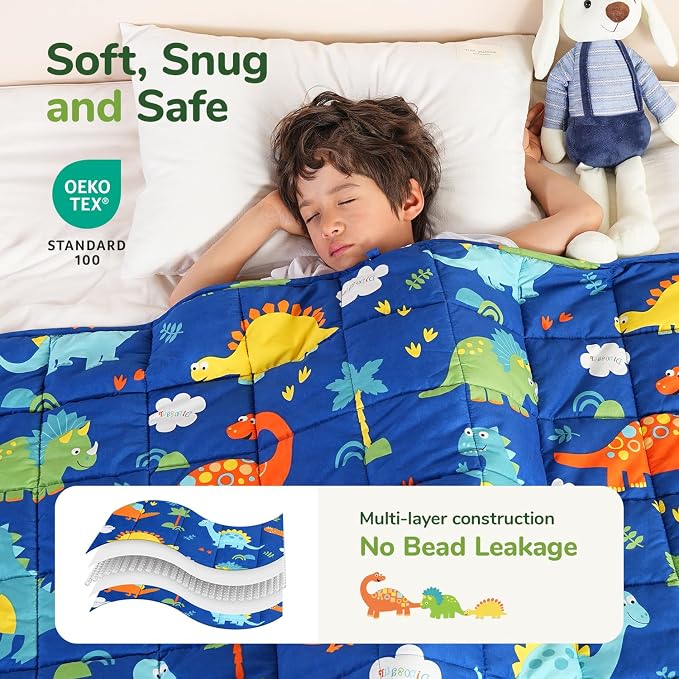 Sivio Weighted Blanket 7lbs, Breathable Heavy Blankets - Image 3