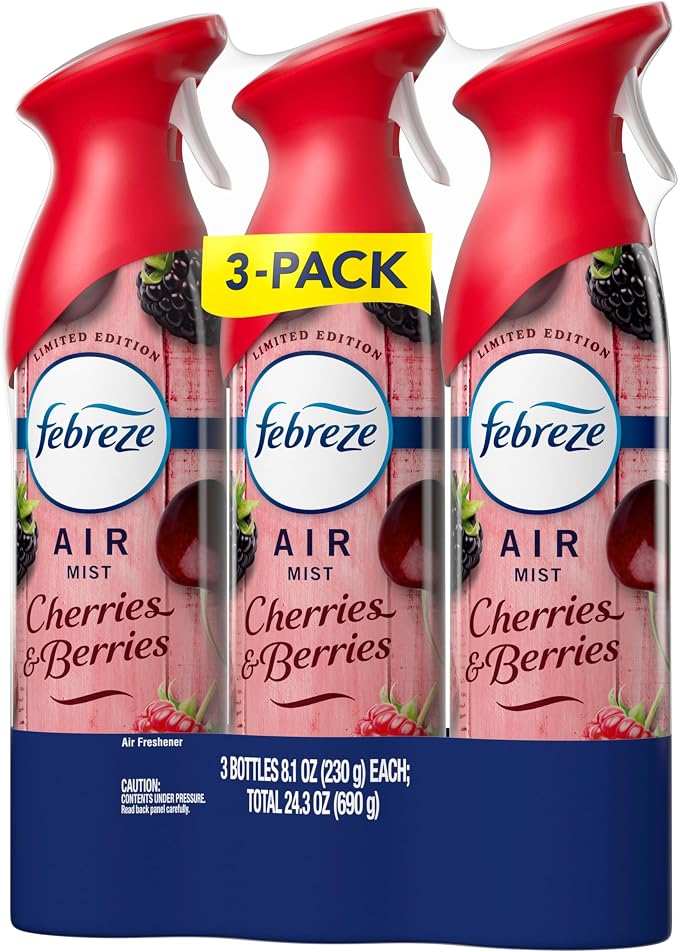 Febreze Air Mist, Air Freshener Spray, Odor Fighting Room Spray, Deodorizer - Image 12