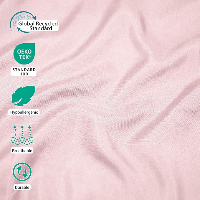 ZPECC Pillow Cases Queen Size Set of 4, 20x30 Envelope Closure Pillowcases - Image 3