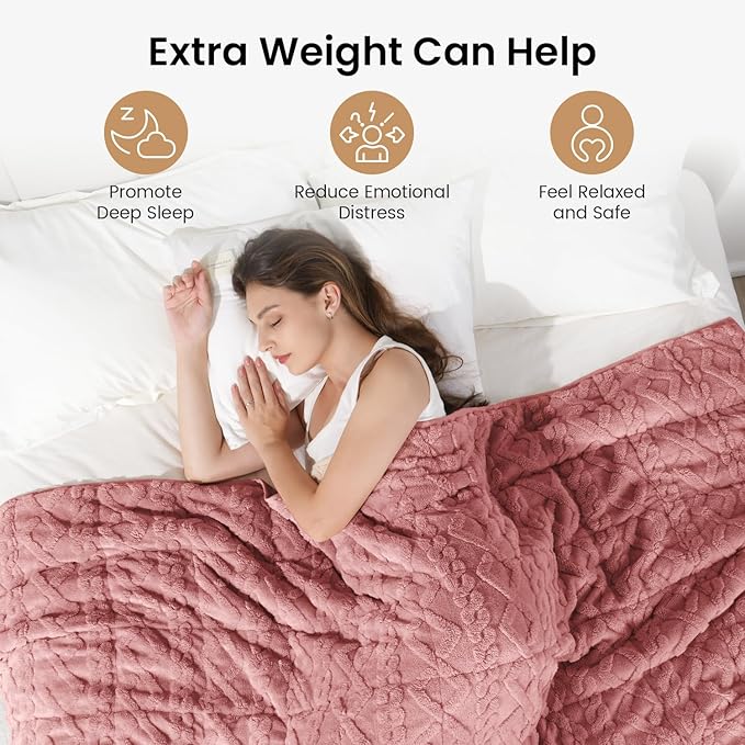 Drewin Queen Size 15lbs Weighted Blanket - Image 2