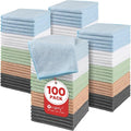 Orighty Microfiber Washcloths Bulk Towels Set 100 Pack, Highly Absorbent and by AllRightinOrighty
