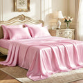 Love's cabin Satin Twin Sheets Set by Lovescabin