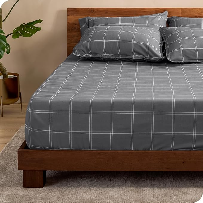 Fitted Bottom Sheet Twin Size by BareHome