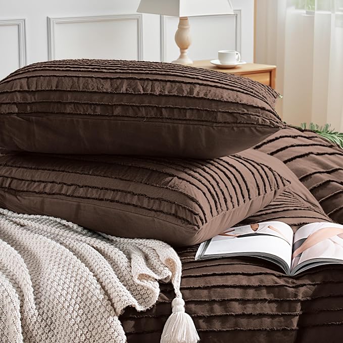 NEXHOME PRO Duvet Cover, 3 Pieces Boho Tufted Duvet Cover Set, Soft and - Image 6