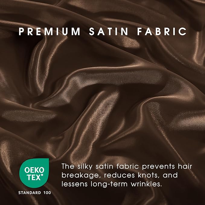 FreshCulture Satin Sheets Twin XL Bed Set - Image 5