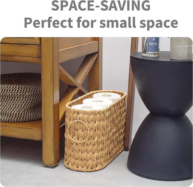 GRANNY SAYS Toilet Paper Storage, Bathroom Storage Basket, Toilet Paper Basket - Image 6
