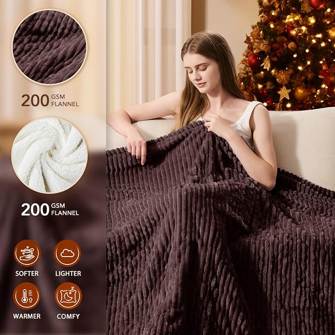 Homemate Electric Heated Blanket Queen Size - Image 2