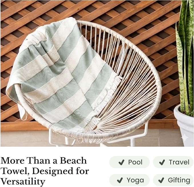 Lightweight Turkish Beach Towel - Image 8