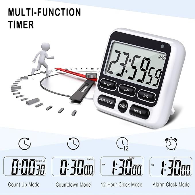 KTKUDY Digital Kitchen Timer - Image 4