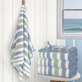 Striped Bath Towels by VOOVAMOVAS