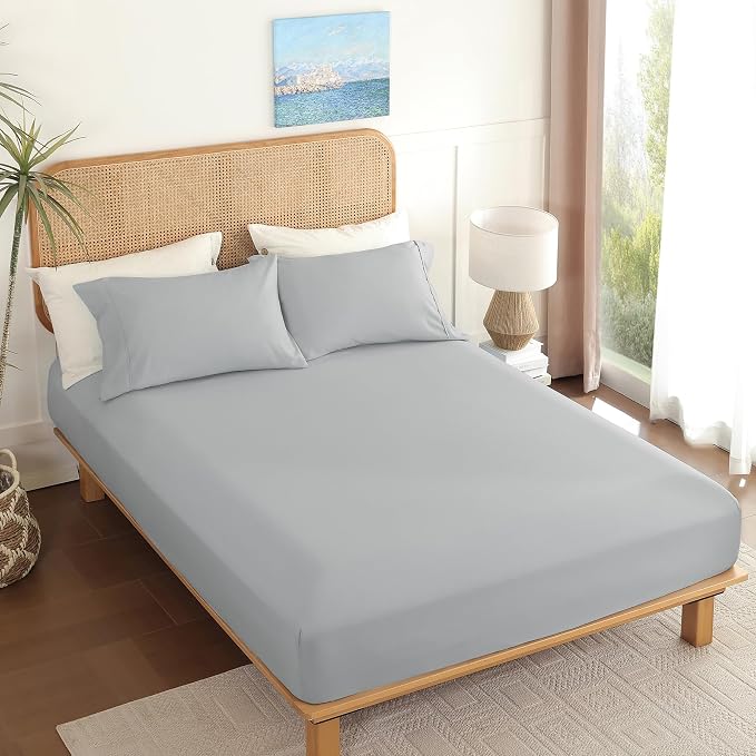Grey Queen Sheet Set - Image 7