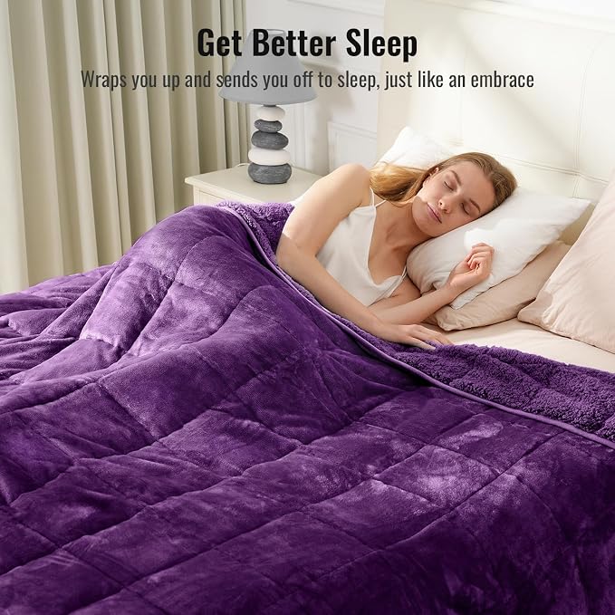 Uttermara Weighted Blanket for Adults, Double Size Heavy Blanket - Image 3