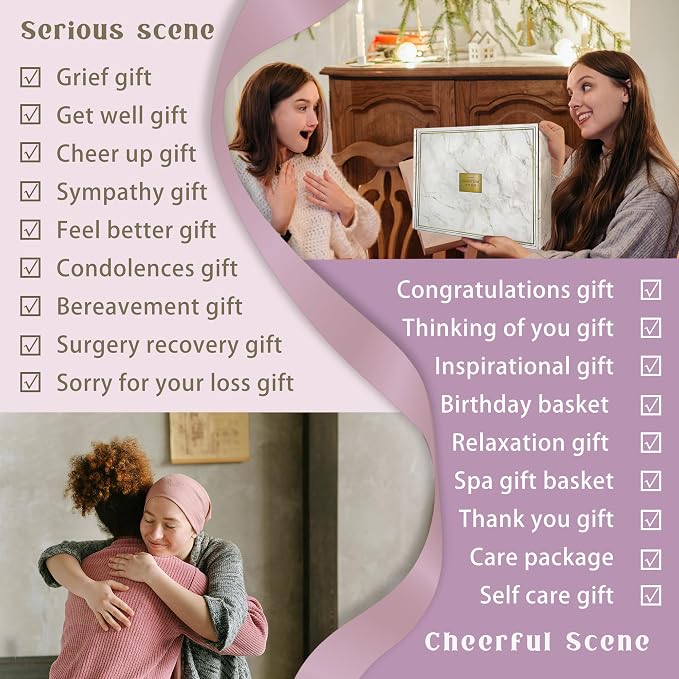 AHAGIFTREE Gift Baskets For Women, Mother's Day Thinking Of you Gifts for Women - Image 2