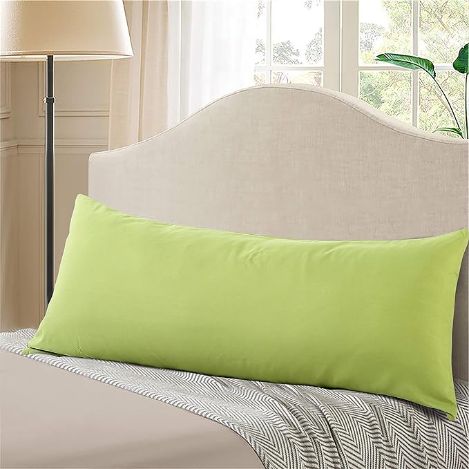 EVOLIVE Body Pillow Cover 21"x54", Ultra Soft Microfiber Pillowcase - Image 6