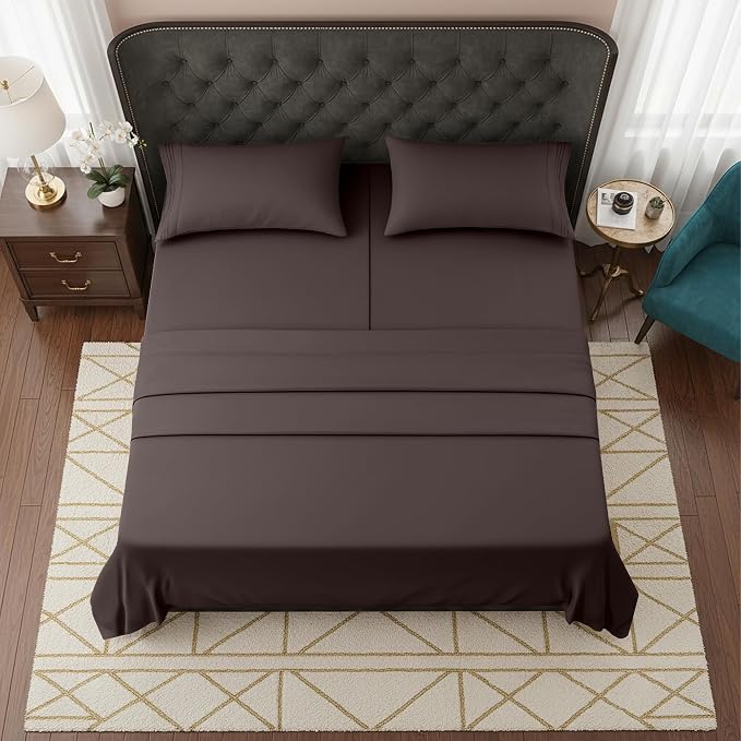 Elegant Comfort Luxurious 1500 Premium Hotel Quality Microfiber Three Line - Image 2