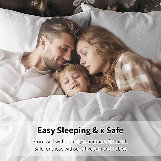 LBRO2M 100% Pure Linen Sheet Set Deep Pocket Up to 16" Bed Sheets Sets - Image 6