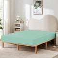 HBHLFZ Full Fitted Sheet Only, Soft Breathable Bottom Sheet by HBHLFZLuxuryHomeLife