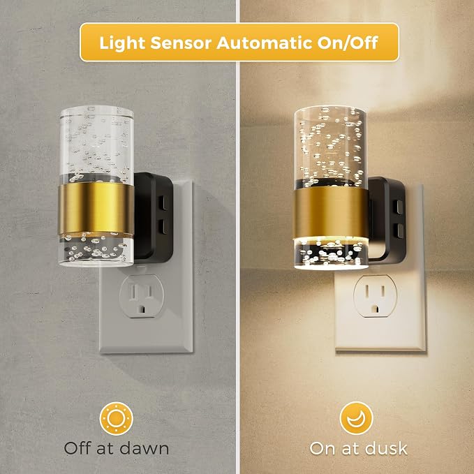 Night Lights Plug into Wall, Dimmable Night Light - Image 2