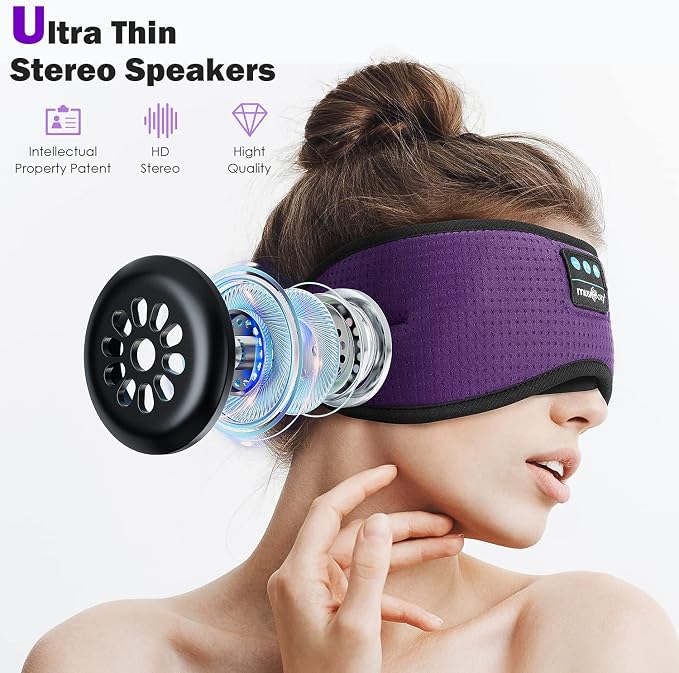 MUSICOZY Sleep Headphones, Wireless Music Earbuds Earphones - Image 5