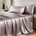 CozyLux Satin Sheets King Size Sheet Set by CozyLux