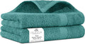 100% Cotton Hand Towel Set of 2, Sustainable, Highly Absorbent, Quick Drying by VillaCelestia