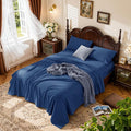 LBRO2M 1000 Thread Count 100% Cotton Sheets Set, Full Size Bed Sheet 4 Piece by LBRO2MBedding