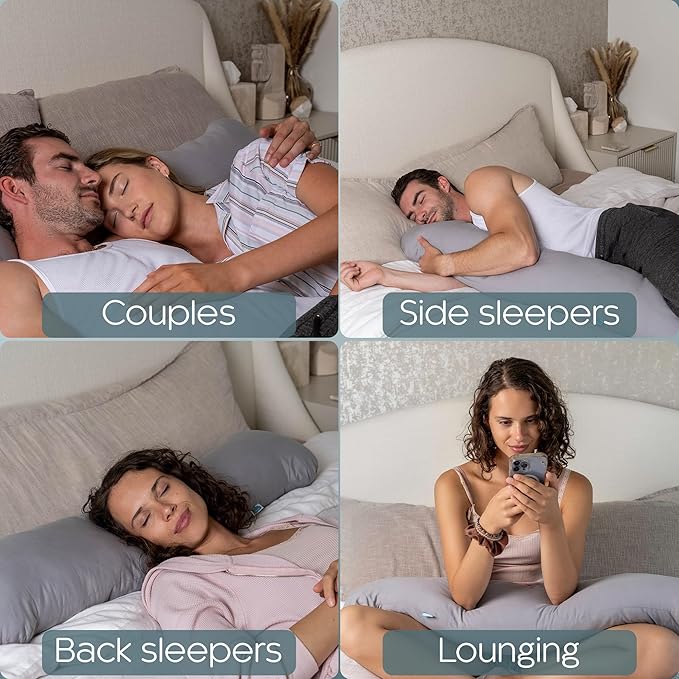 SleepCloud Weighted Body Pillow 6.5lbs - Image 6