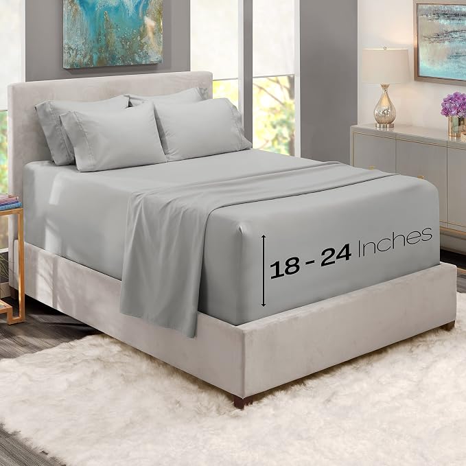 Hearth & Harbor Extra Deep Pocket King Size Sets - Image 2