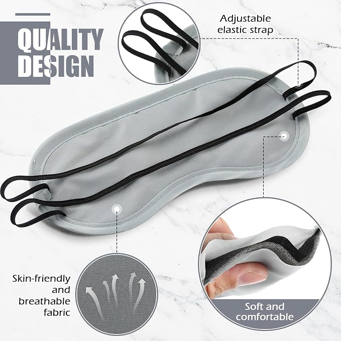 Tarpop 200 Pcs Eye Mask Sleeping Blindfold Eye Cover - Image 3