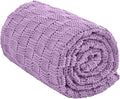 Knitted Weighted Blanket Adults, No Beads Heavy Blanket 40” x 60'' 7lbs by Unknown