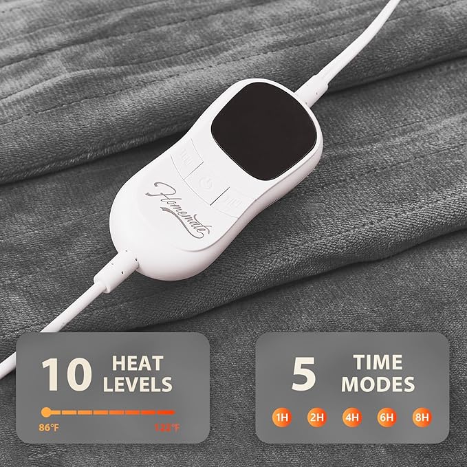 Homemate Heated Blanket Electric Throw - Image 4