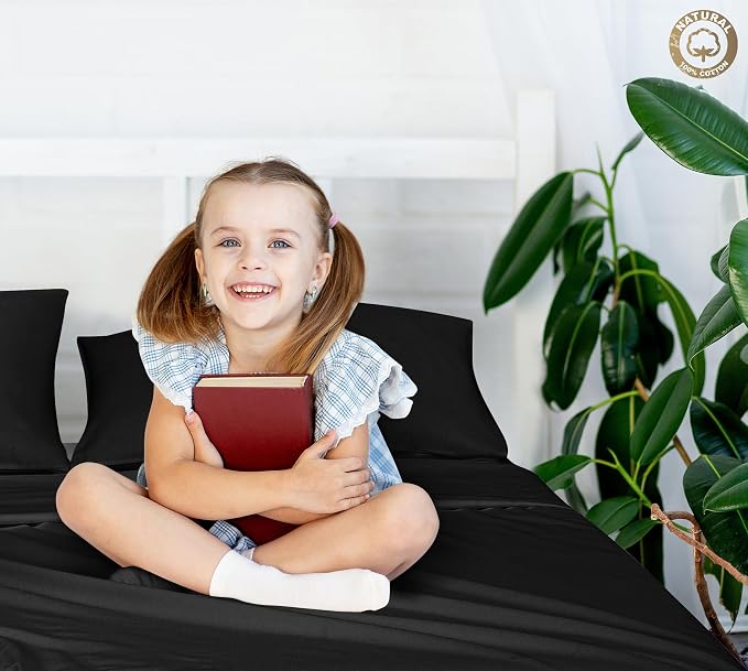 400 Thread Count 100% American Grown Cotton Flat Sheet - Image 8