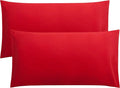 FLXXIE King Pillow Cases Set of 2, Soft Microfiber Pillow Covers by FLXXIE
