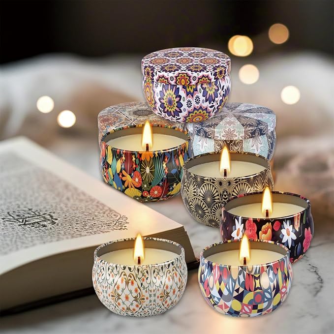 24-Piece Smokeless Scented Candle Set - Image 6