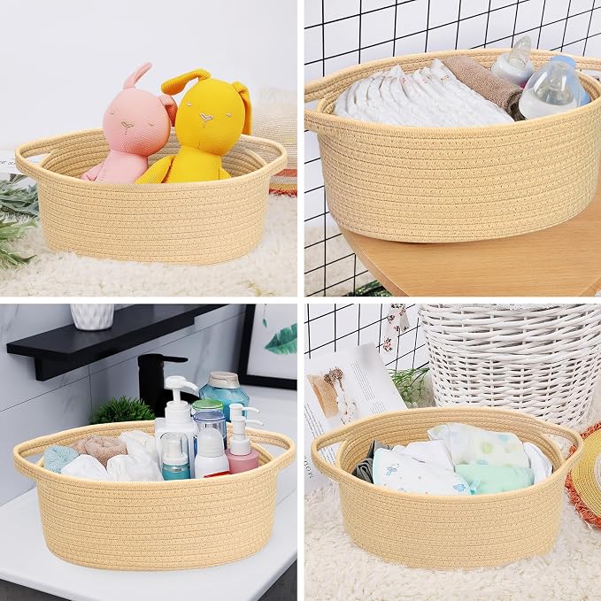 ABenkle Small Basket with Handles - Image 4
