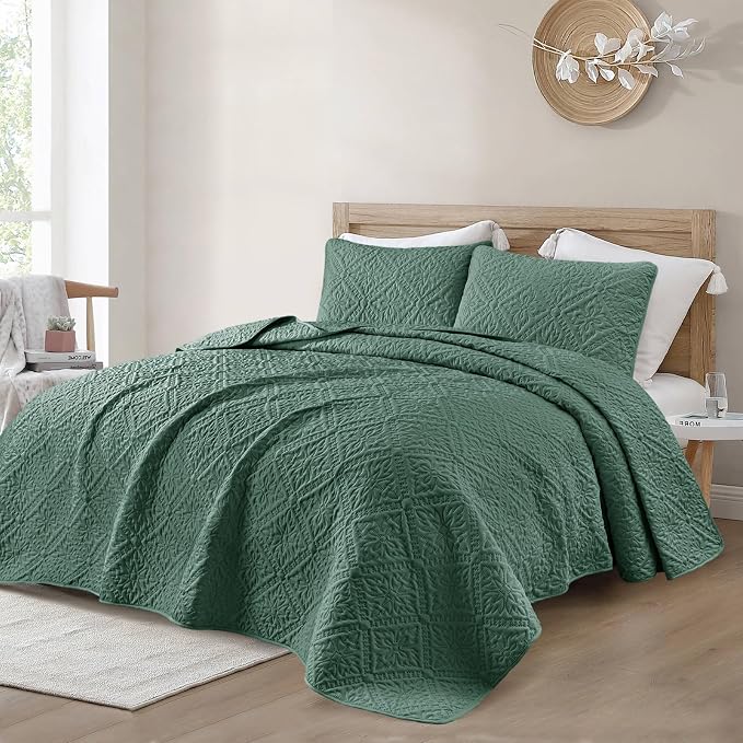 Exclusivo Mezcla Queen Quilt Bedding Set, Lightweight Soft Bedspreads Coverlets - Image 2